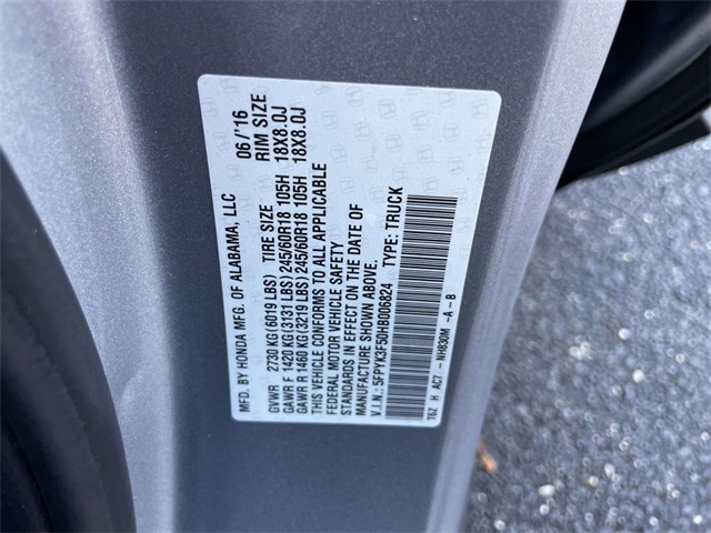 used 2017 Honda Ridgeline car, priced at $16,079