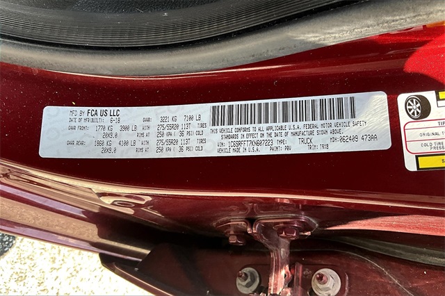 2019 Delmonico Red Pearlcoat Ram 1500 Big Horn/Lone Star 4X4 Truck