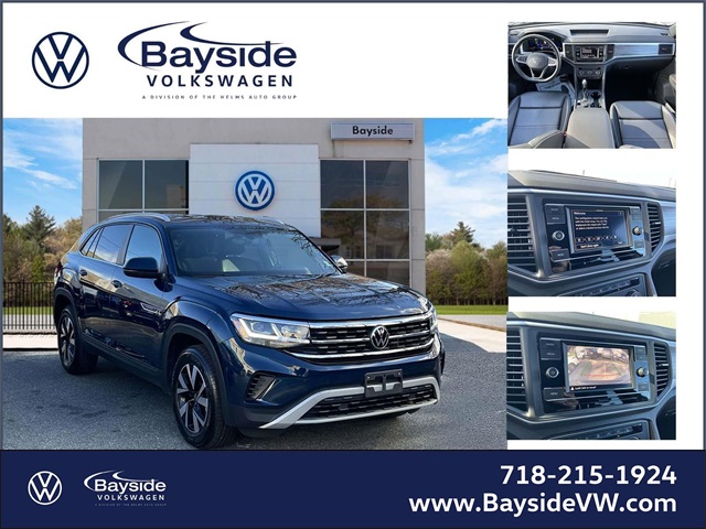 used 2022 Volkswagen Atlas Cross Sport car, priced at $25,847