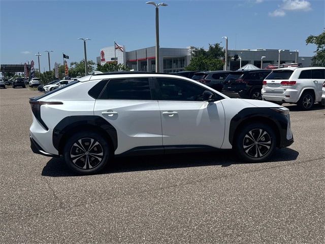 Used 2025 Toyota bZ4X XLE with VIN JTMAAAAA9SA056076 for sale in Haines City, FL