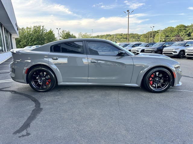 2023 Destroyer Gray Clearcoat Dodge Charger SRT Hellcat Widebody RWD Sedan