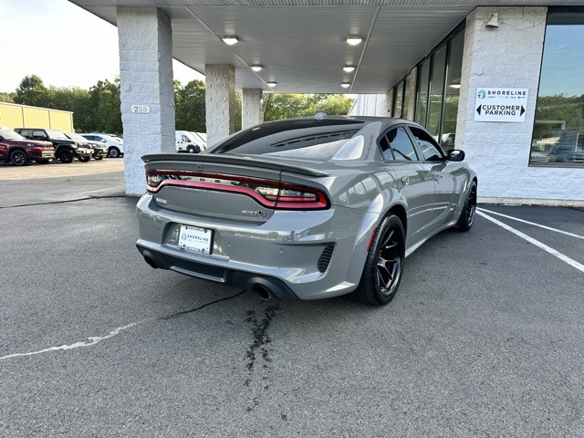 2023 Destroyer Gray Clearcoat Dodge Charger SRT Hellcat Widebody RWD Sedan