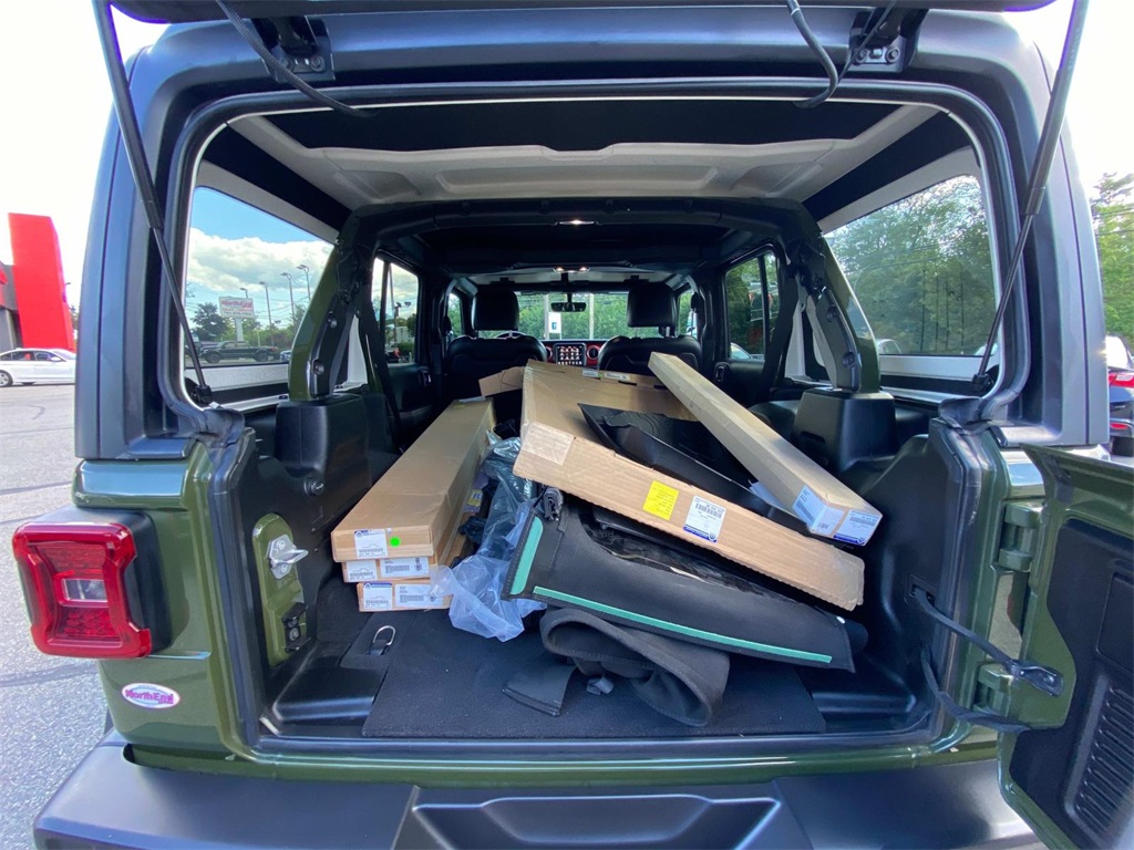 2021 Sarge Green Clearcoat Jeep Wrangler Unlimited Rubicon 4X4 SUV