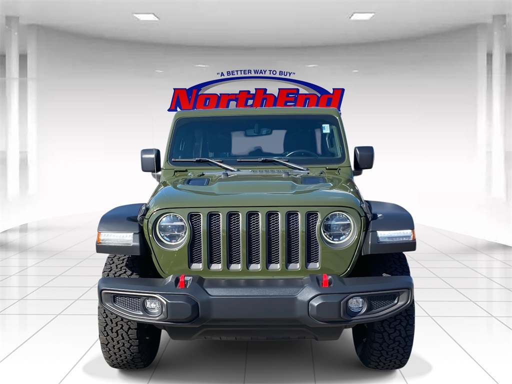 2021 Sarge Green Clearcoat Jeep Wrangler Unlimited Rubicon 4X4 SUV