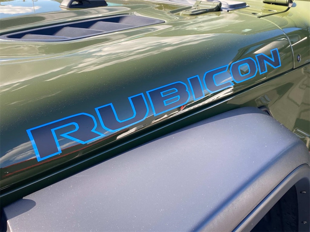 2021 Sarge Green Clearcoat Jeep Wrangler Unlimited Rubicon 4X4 SUV