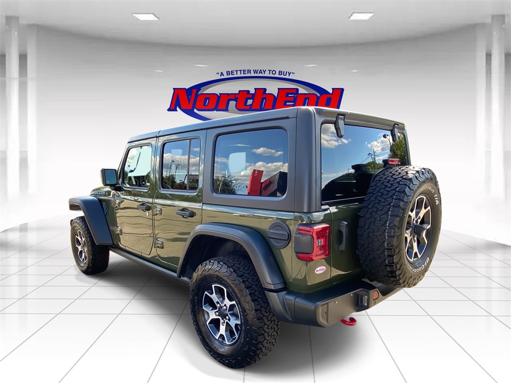 2021 Sarge Green Clearcoat Jeep Wrangler Unlimited Rubicon 4X4 SUV