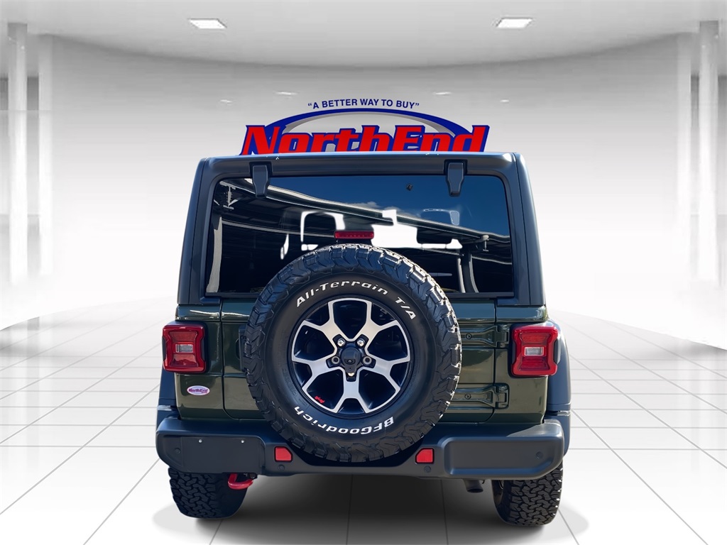 2021 Sarge Green Clearcoat Jeep Wrangler Unlimited Rubicon 4X4 SUV
