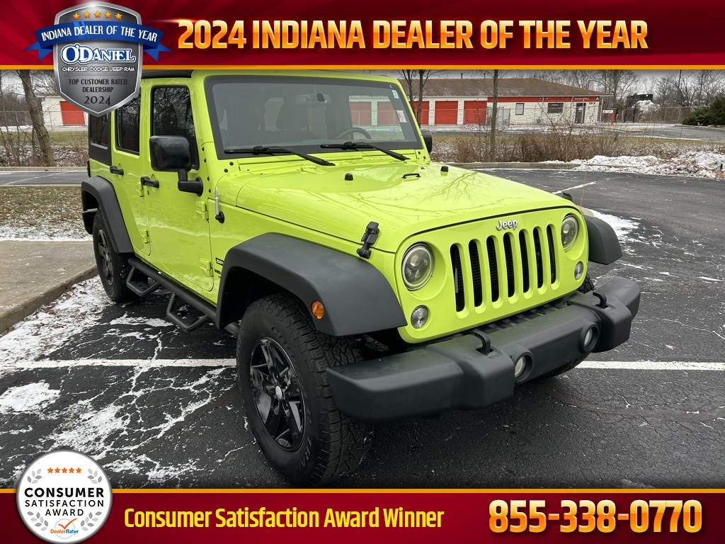 used 2017 Jeep Wrangler car, priced at $18,406