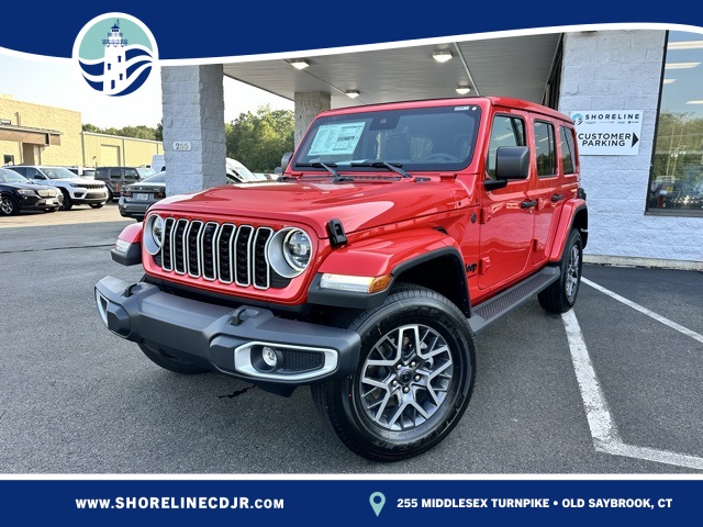 2025 Firecracker Red Clearcoat Jeep Wrangler Sahara 4X4 SUV
