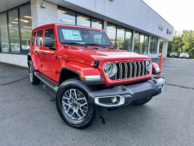 2025 Firecracker Red Clearcoat Jeep Wrangler Sahara 4X4 SUV