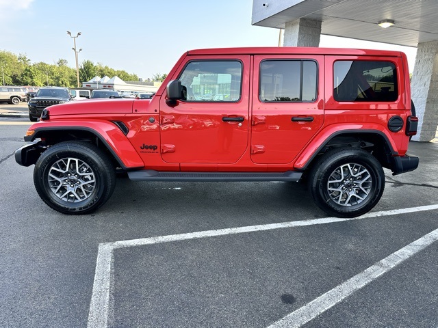 2025 Firecracker Red Clearcoat Jeep Wrangler Sahara 4X4 SUV
