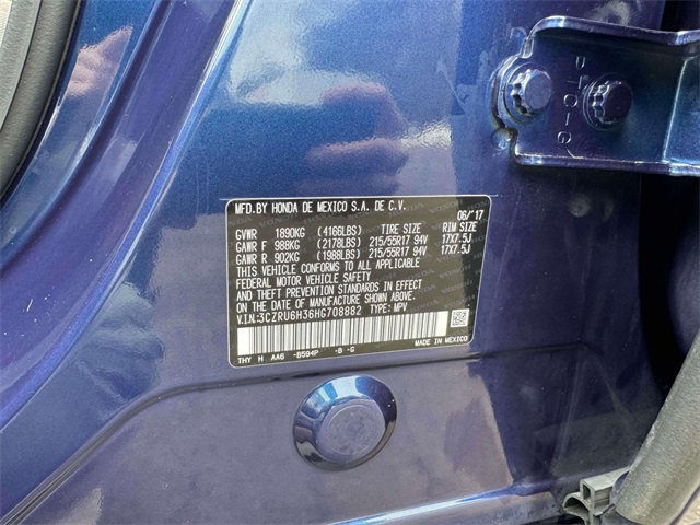 used 2017 Honda HR-V car, priced at $12,649