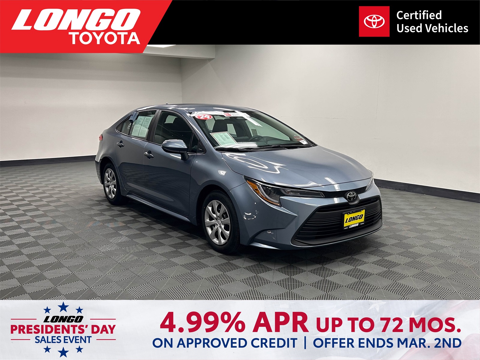 used 2024 Toyota Corolla car, priced at $19,688