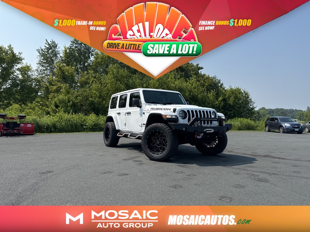 Used 2019 Jeep Wrangler Unlimited Rubicon SUVs