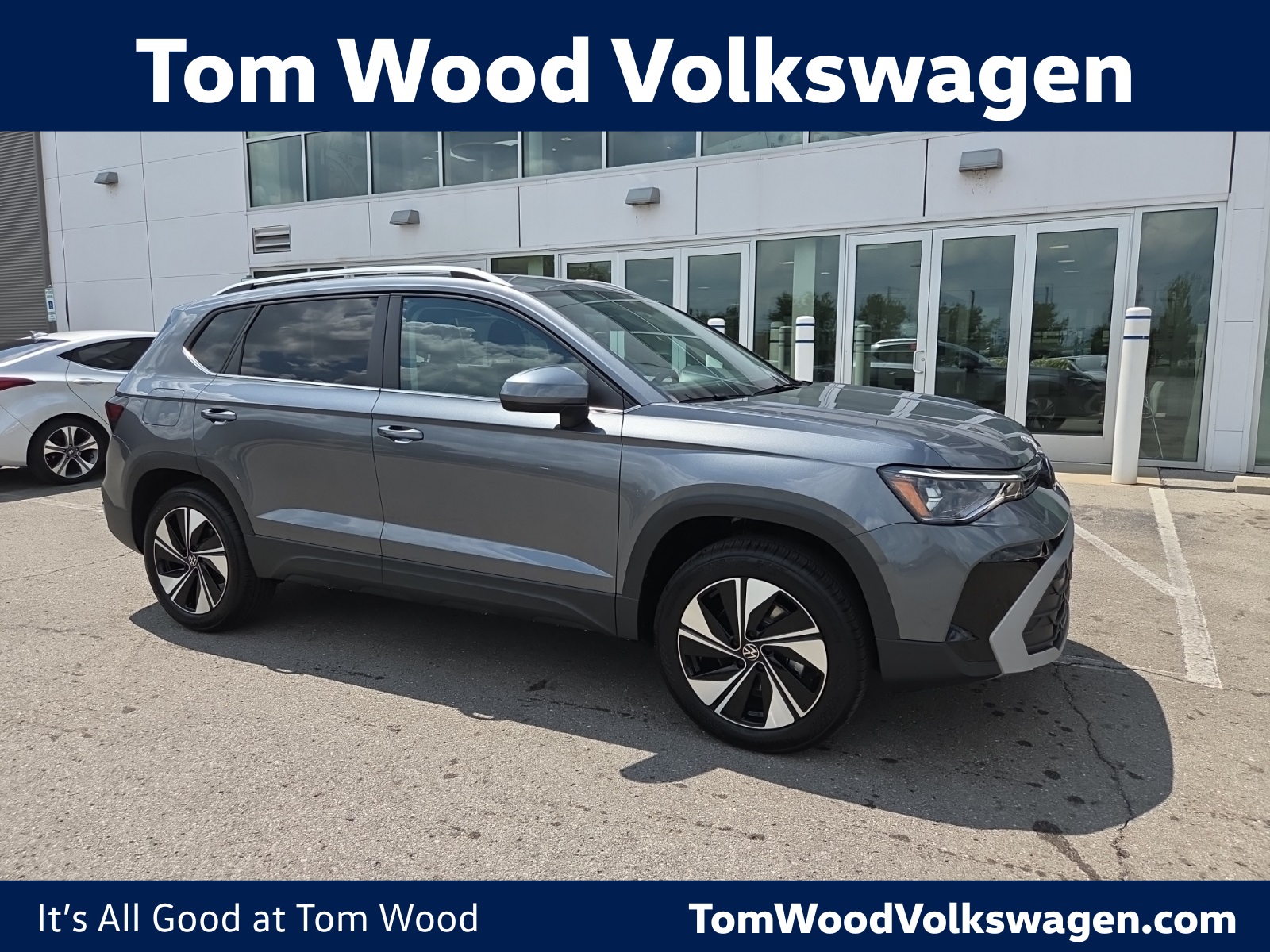 new 2025 Volkswagen Taos car, priced at $27,250