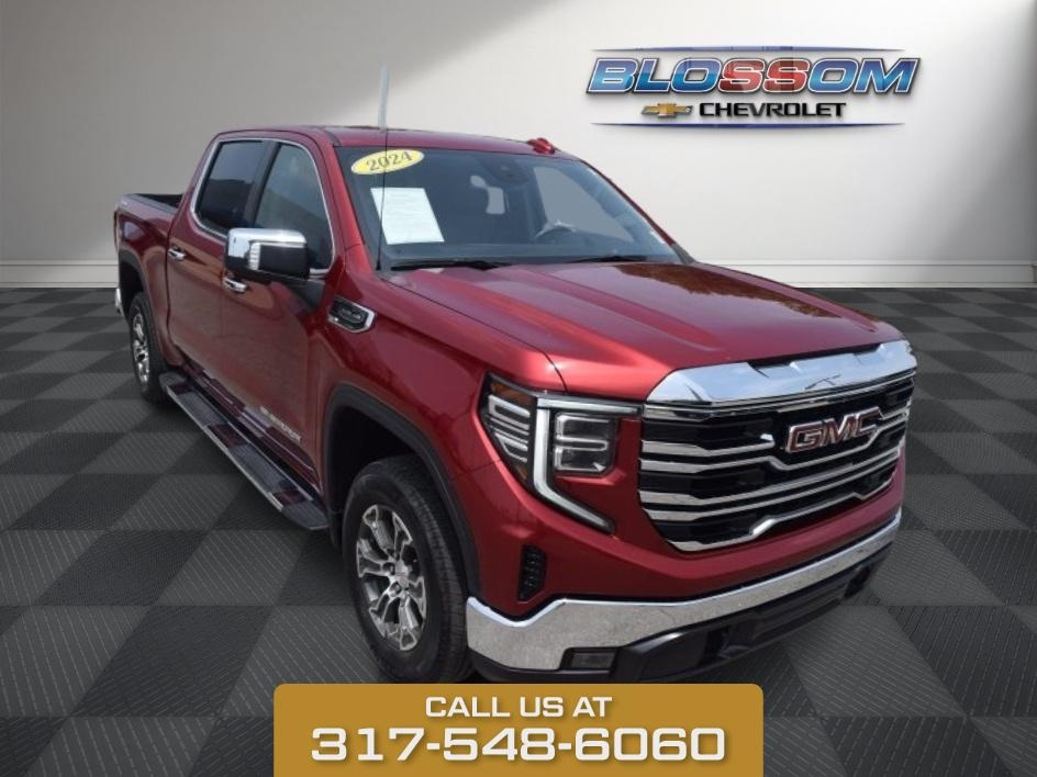2024 Volcanic Red GMC Sierra 1500 SLT 4X4 Truck