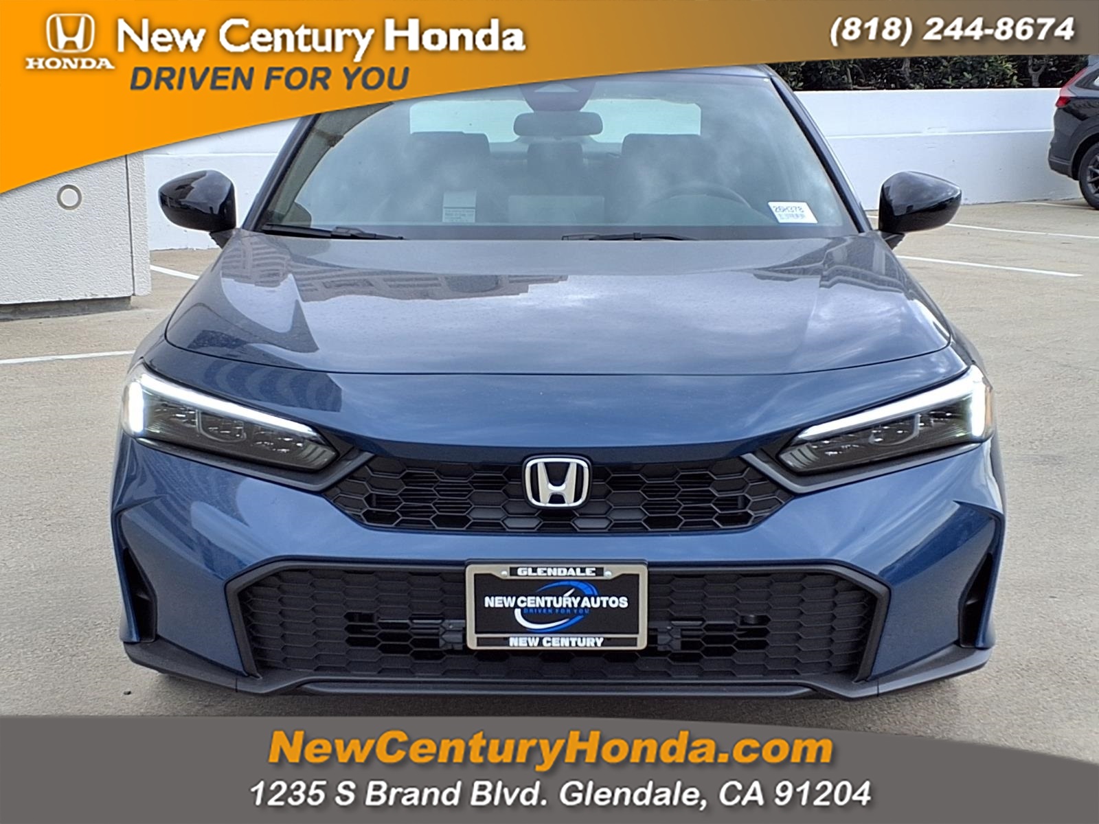 new 2026 Honda Civic car, priced at $28,345