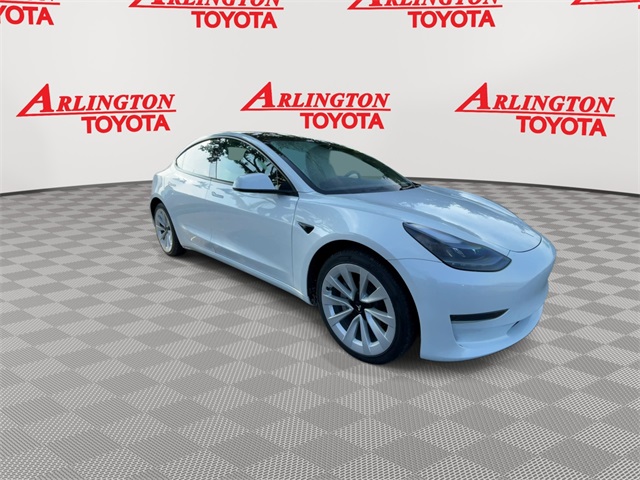 Used 2023 Tesla Model 3 Base with VIN 5YJ3E1EA2PF572057 for sale in Jacksonville, FL