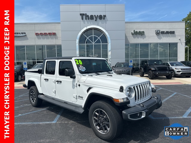 used 2020 Jeep Gladiator Overland 4D Crew Cab