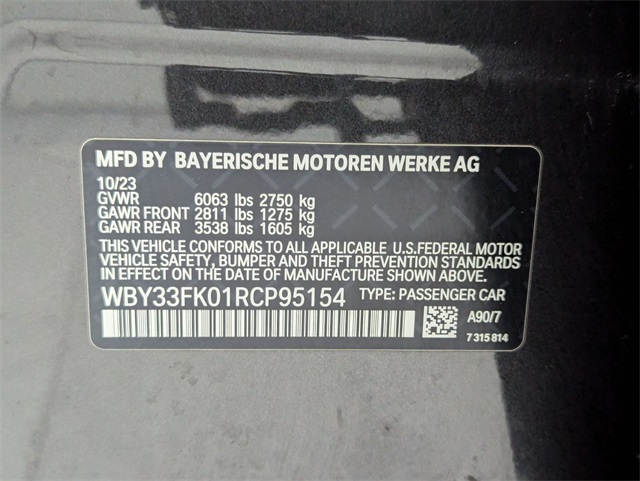 used 2024 BMW i5 car, priced at $42,781