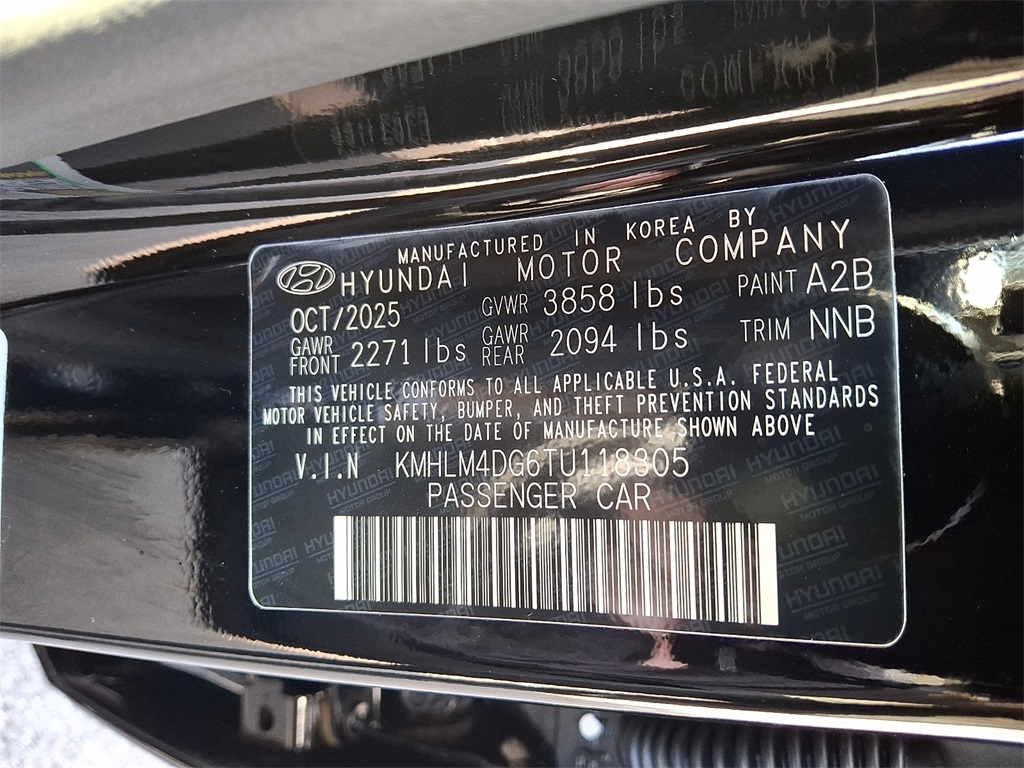 new 2026 Hyundai Elantra car, priced at $25,015