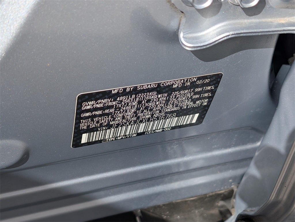 used 2020 Subaru Forester car, priced at $23,888