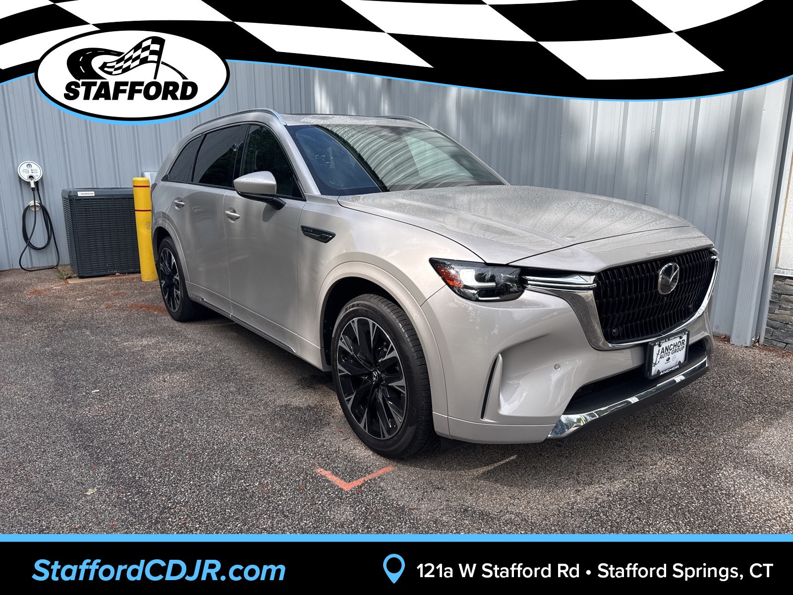 2024 Platinum Quartz Mazda CX-90 3.3 Turbo S Premium AWD SUV