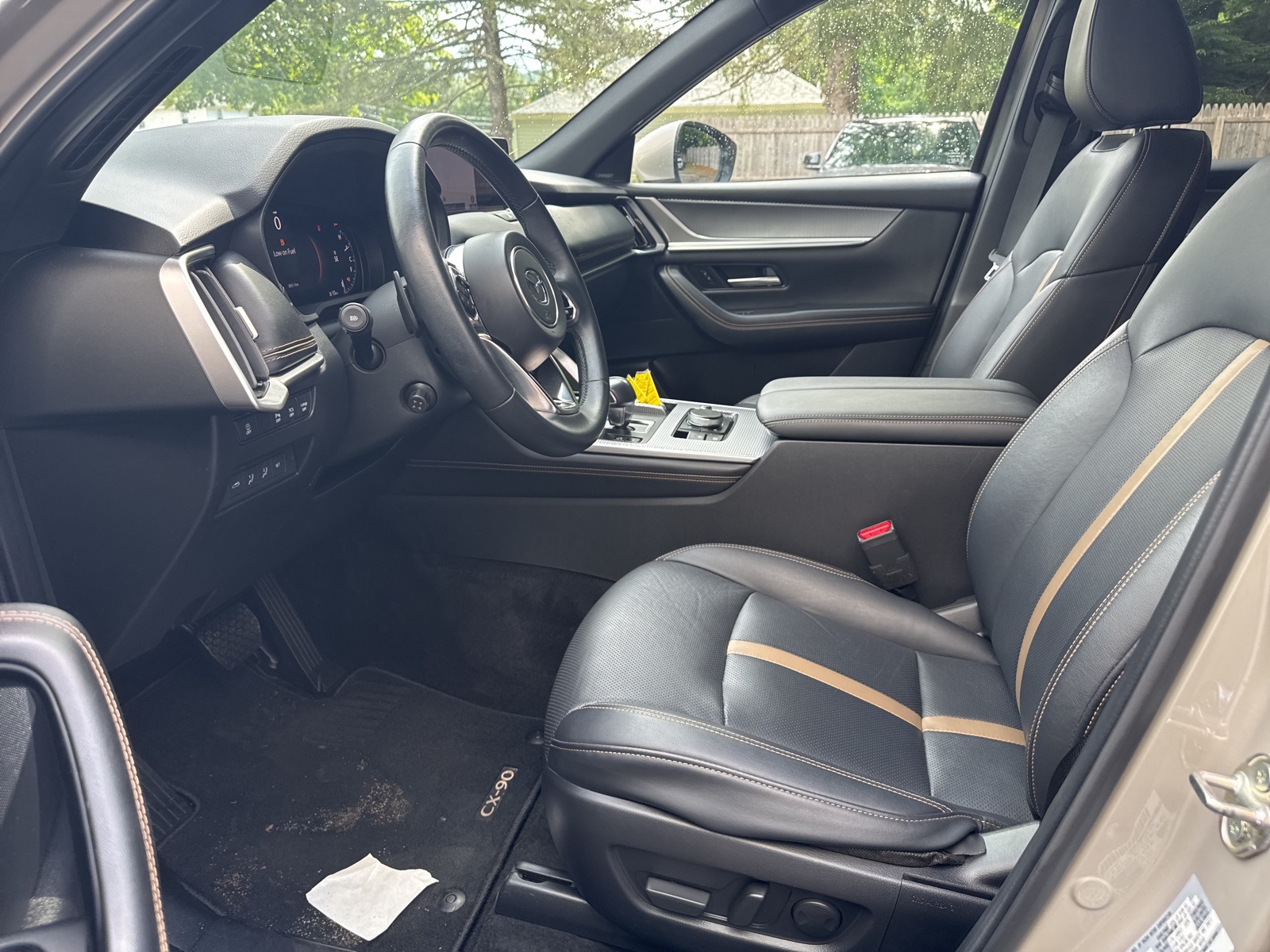 2024 Platinum Quartz Mazda CX-90 3.3 Turbo S Premium AWD SUV