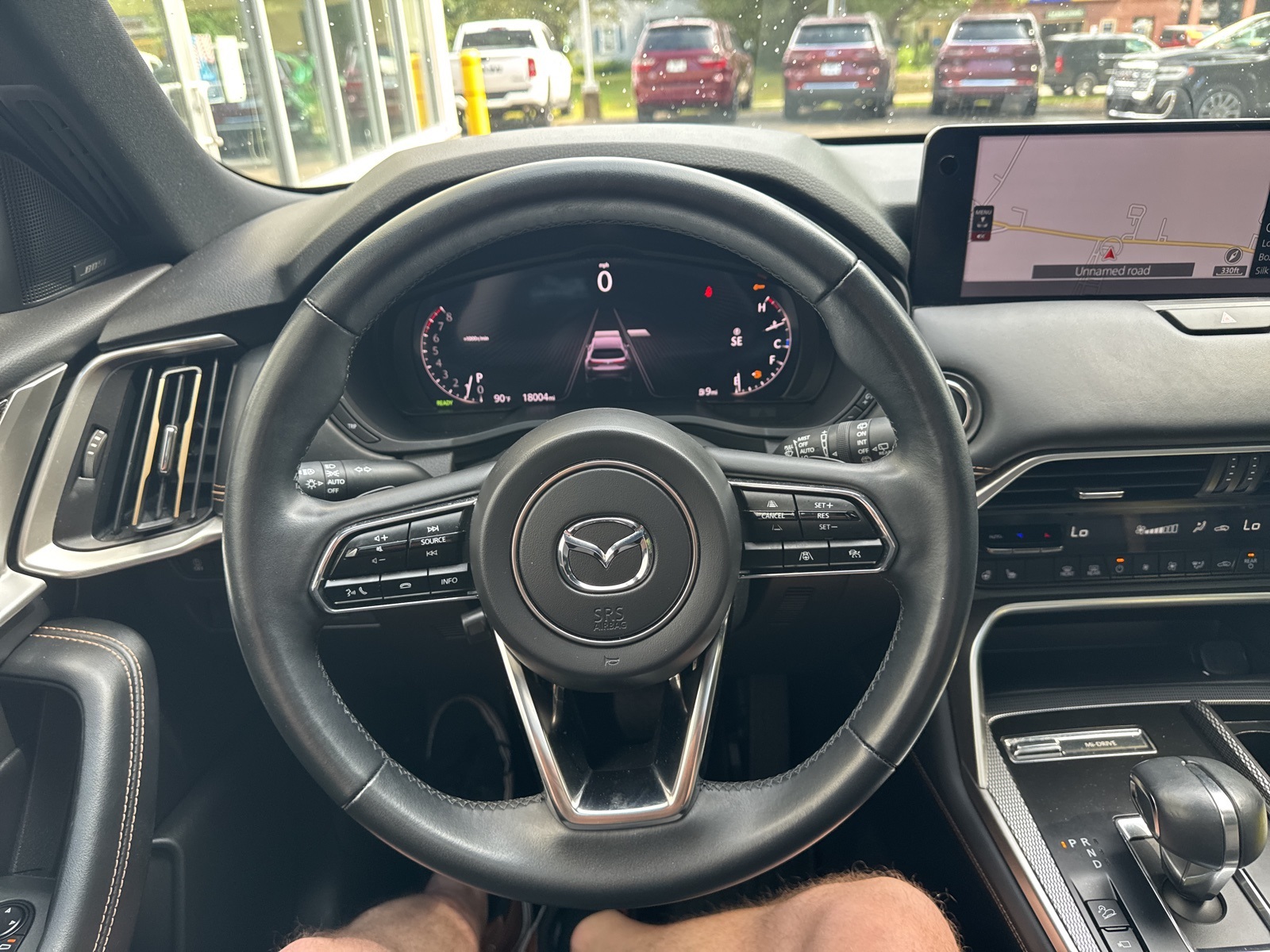 2024 Platinum Quartz Mazda CX-90 3.3 Turbo S Premium AWD SUV