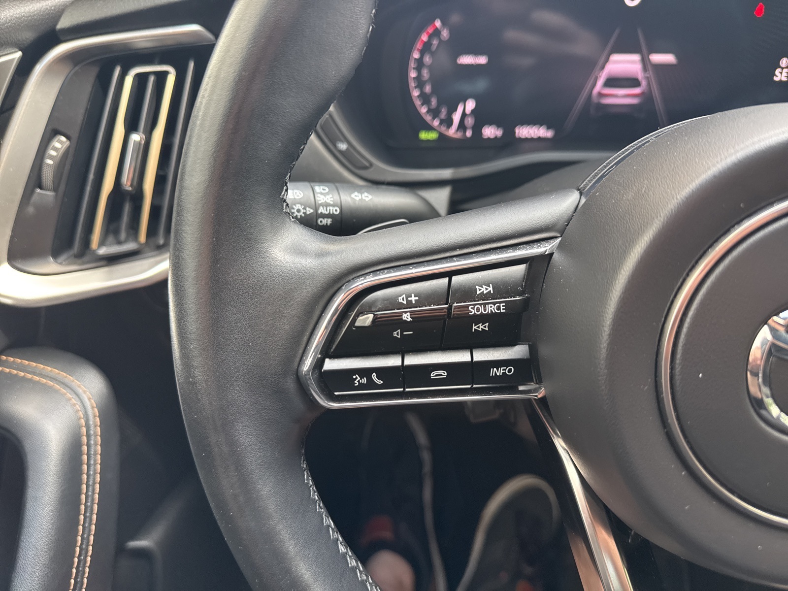 2024 Platinum Quartz Mazda CX-90 3.3 Turbo S Premium AWD SUV