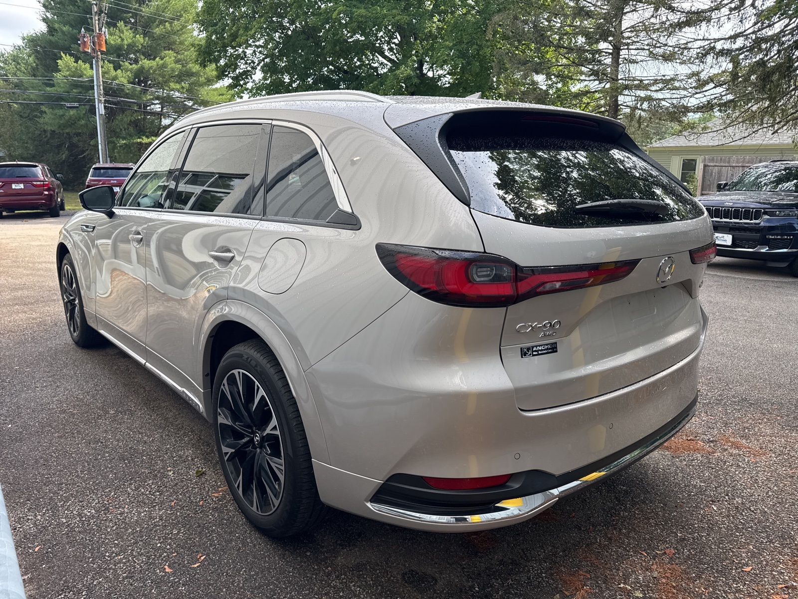 2024 Platinum Quartz Mazda CX-90 3.3 Turbo S Premium AWD SUV