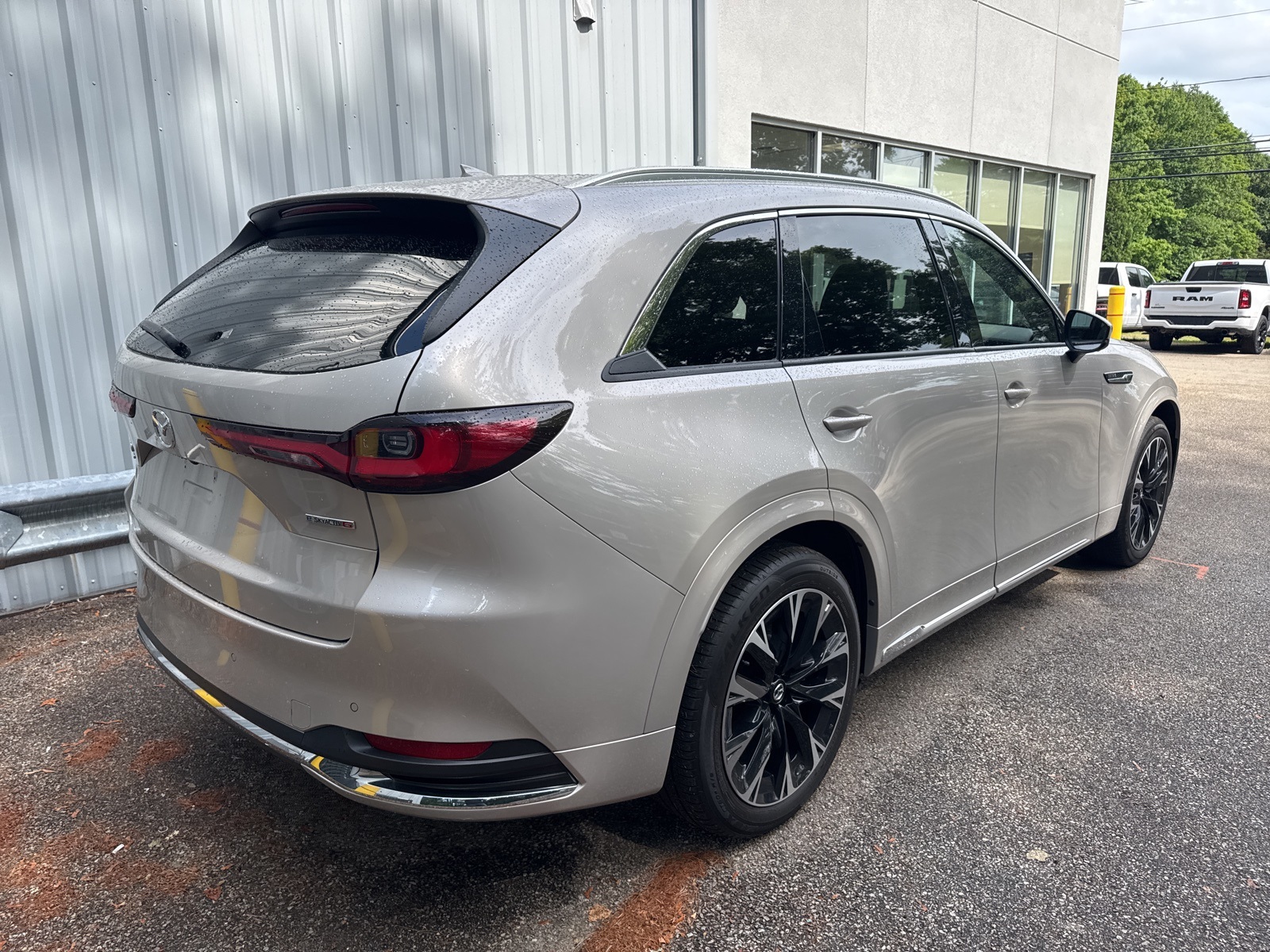 2024 Platinum Quartz Mazda CX-90 3.3 Turbo S Premium AWD SUV