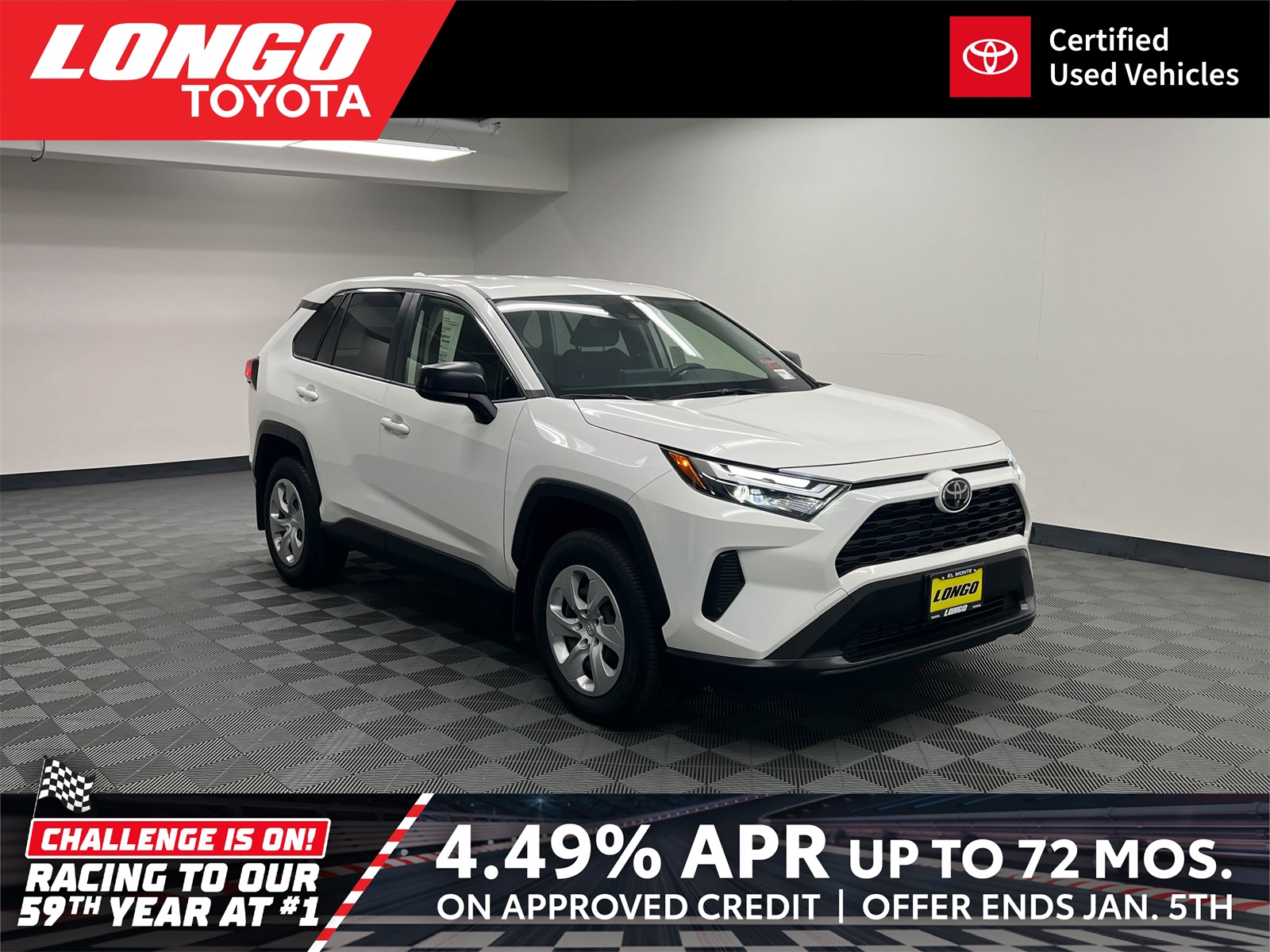used 2024 Toyota RAV4 car, priced at $27,888