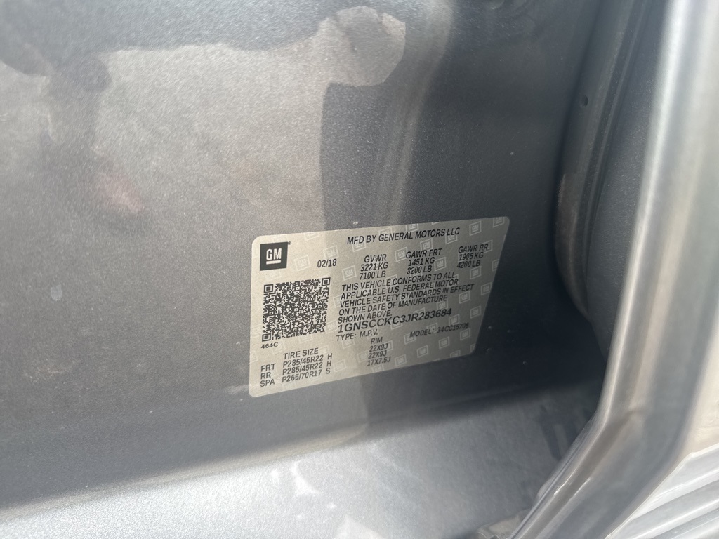 Photo of 2018 Chevrolet Tahoe Premier in Jacksonville, NC - 9,  2018 Chevrolet Tahoe Premier:16847G