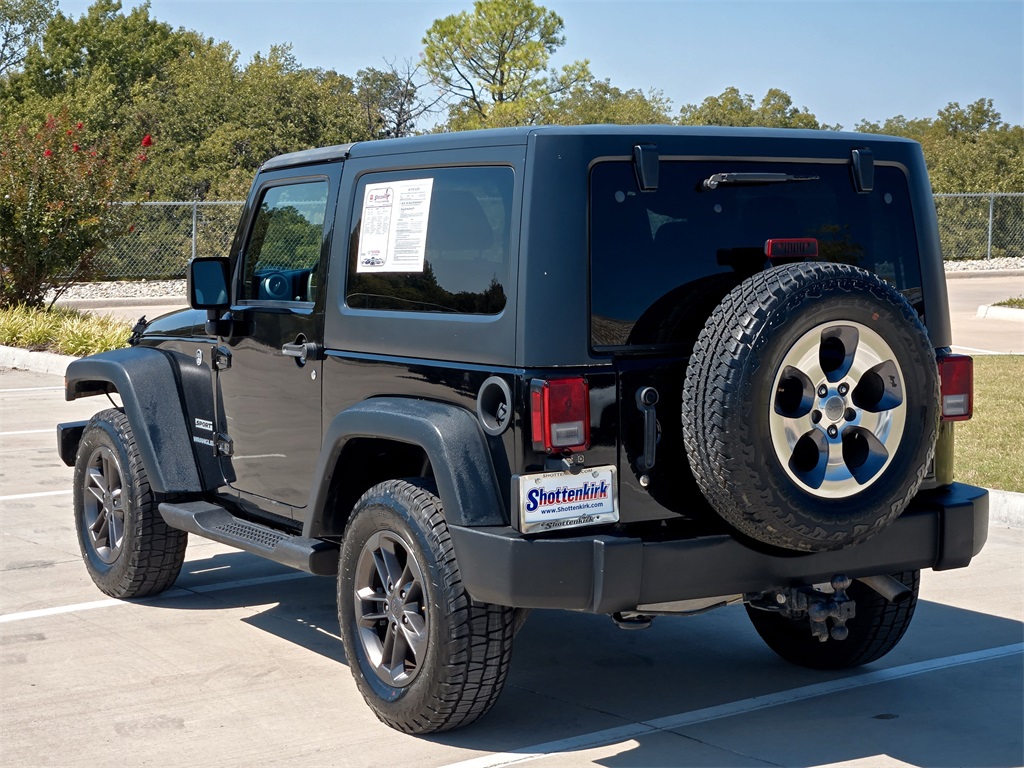 2017 Jeep Wrangler Sport photo 5