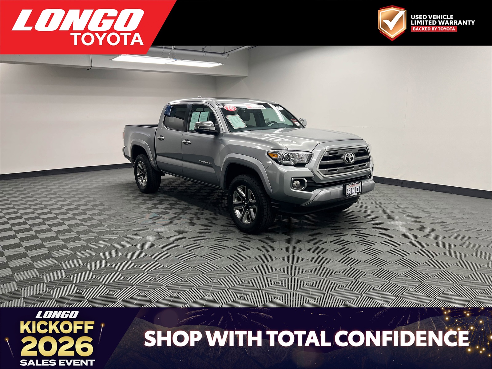 used 2016 Toyota Tacoma car, priced at $23,488