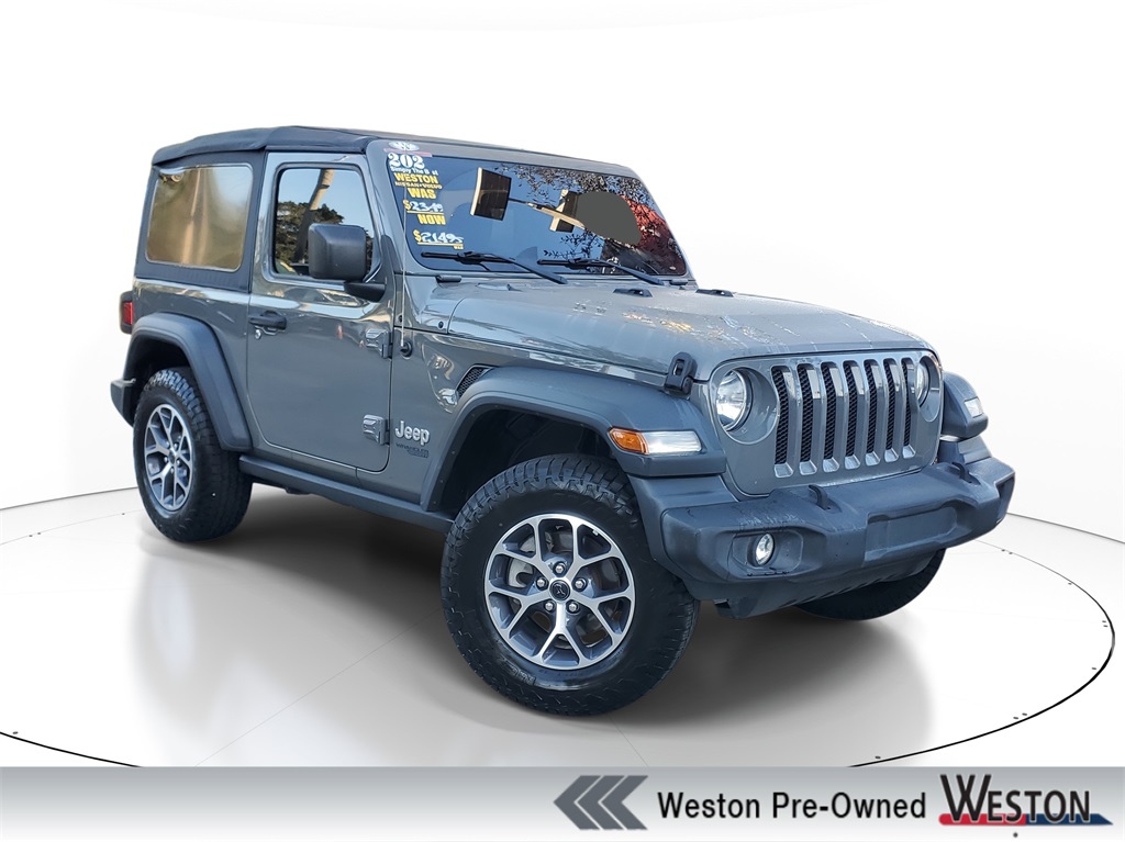 used 2020 Jeep Wrangler car, priced at $21,495