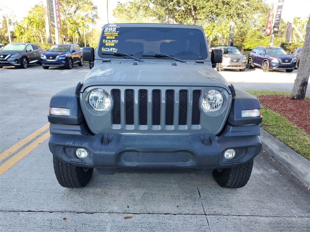 used 2020 Jeep Wrangler car, priced at $21,495