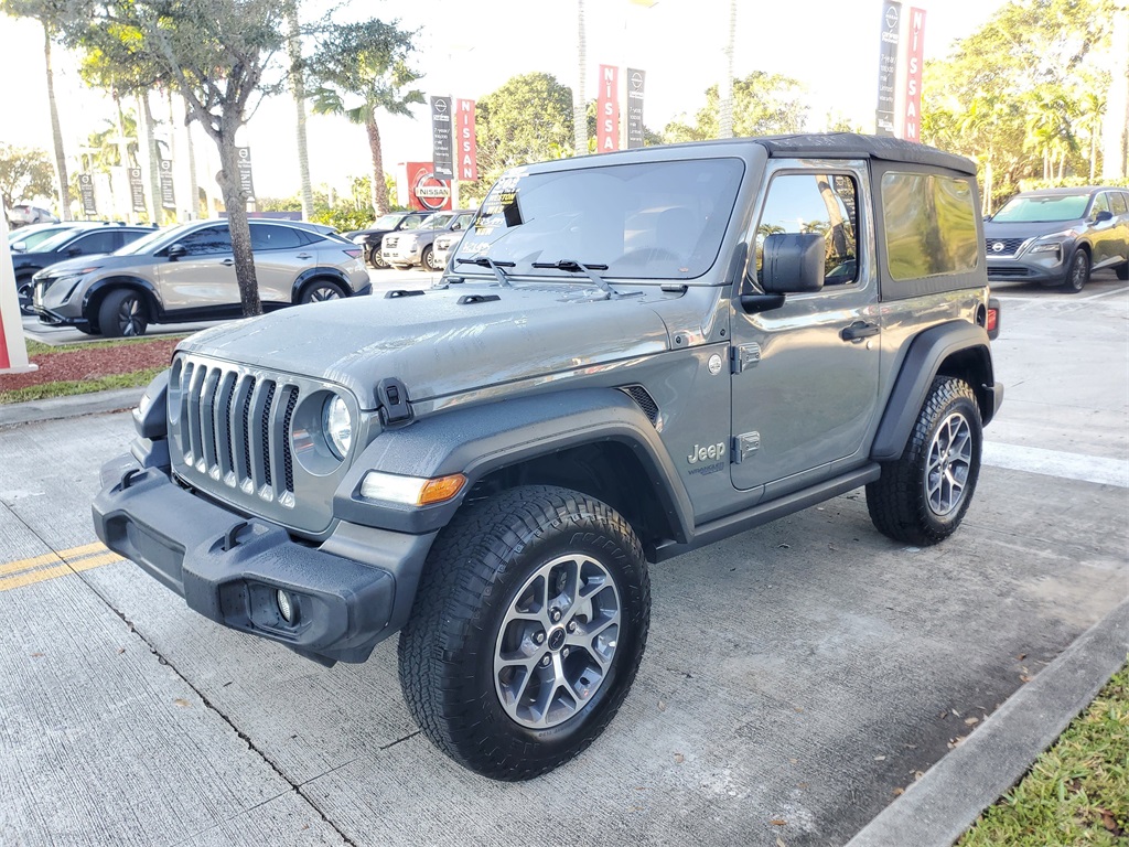 used 2020 Jeep Wrangler car, priced at $21,495