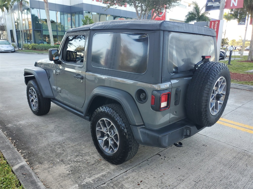 used 2020 Jeep Wrangler car, priced at $21,495