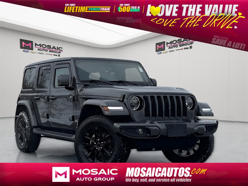 Used 2021 Jeep Wrangler Unlimited Sahara SUVs