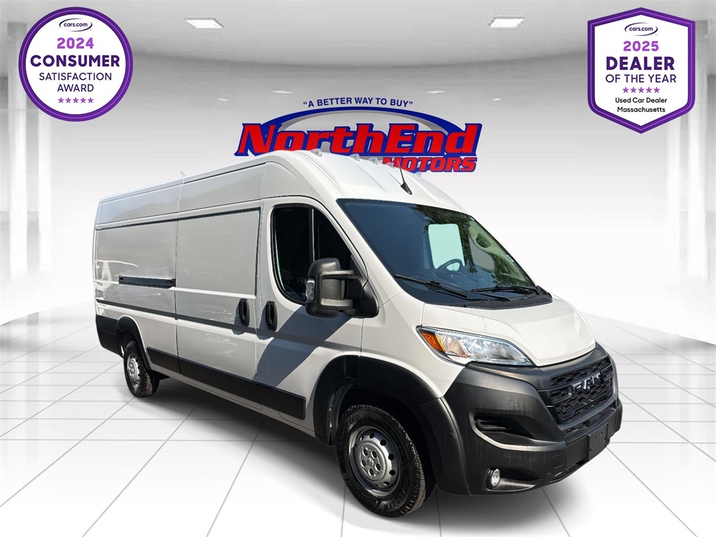 2023 Bright White Clearcoat Ram ProMaster Cargo Van High Roof Van