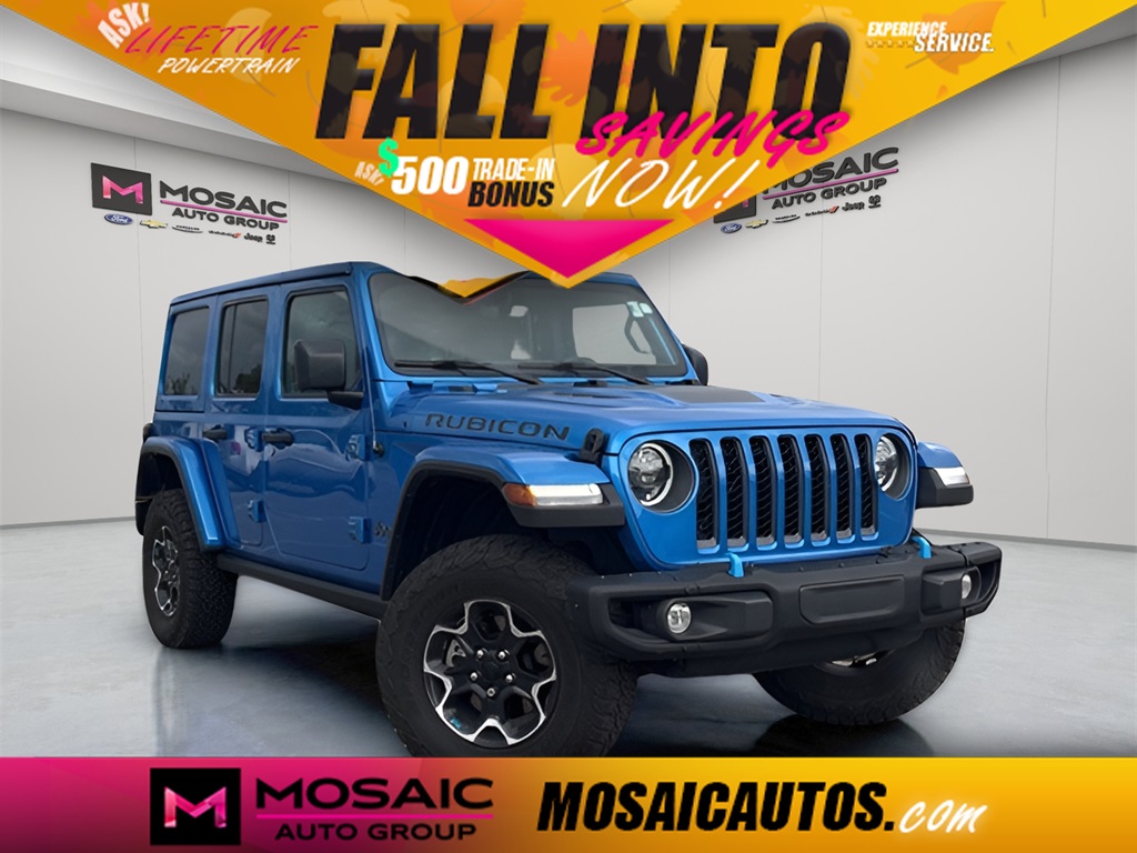 Used 2023 Jeep Wrangler Rubicon 4xe SUVs