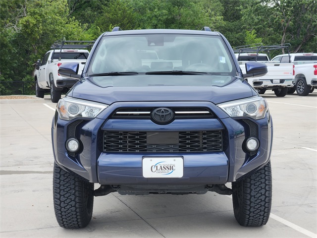 2020 Blue Toyota 4Runner SR5 RWD SUV