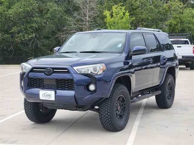 2020 Blue Toyota 4Runner SR5 RWD SUV