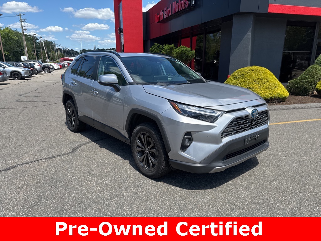 2023 Silver Sky Metallic Toyota RAV4 Limited AWD SUV