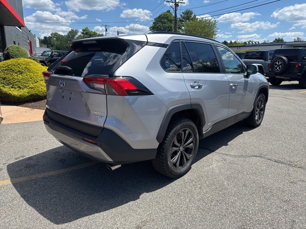 2023 Silver Sky Metallic Toyota RAV4 Limited AWD SUV