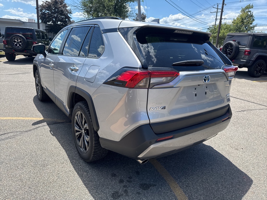 2023 Silver Sky Metallic Toyota RAV4 Limited AWD SUV