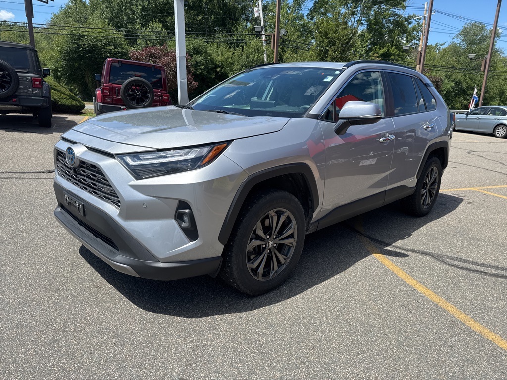 2023 Silver Sky Metallic Toyota RAV4 Limited AWD SUV