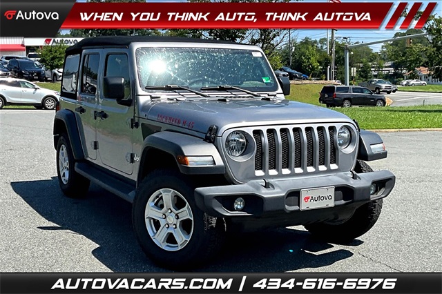 2020 Billet Silver Metallic Clearcoat Jeep Wrangler Unlimited Unlimited Freedom Edition SUV